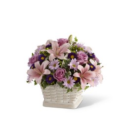 Loving Sympathy Basket from Visser's Florist and Greenhouses in Anaheim, CA